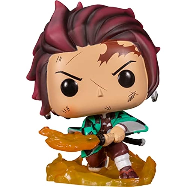 Funko Pop Demon Slayer Tanjiro Kamado with Flaming Blade