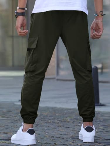 Image of TAGDO Solid Cargo Pant for Men (Pant-5157)
