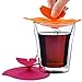 Food Grade Silicone Cup Lids, IPHOX Creative Butterfly Mug Cover [Set of 6] Anti-dust, Airtight Seal, Silicone Drink Cup Lids, Hot Cup Lids (Butterfly)