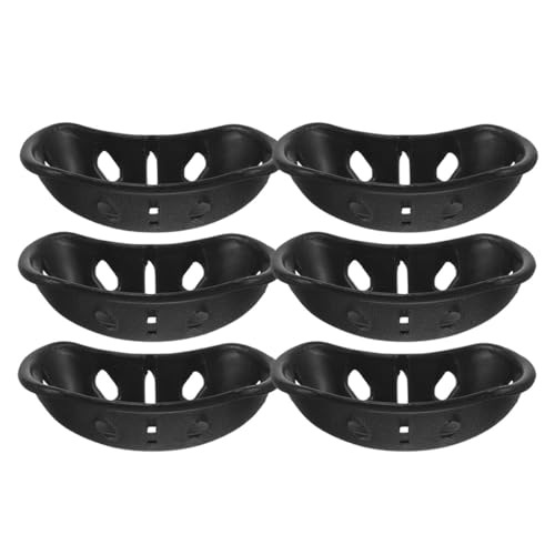 TOYZFRIENDY 6 Almohadillas Protectores de Barbilla para Casco de Motocicleta, Material Transpirable, Compatible Cascos Duros, Accesorio para Seguridad en Deportes de Motor