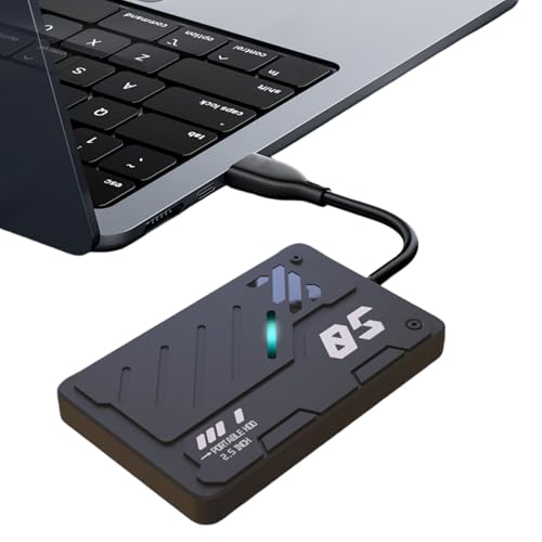 Disco duro externo RGB USB 3.0 tipo C portátil de 2.5 pulgadas 160G 1TB para PC, portátil, Gaming Box One
