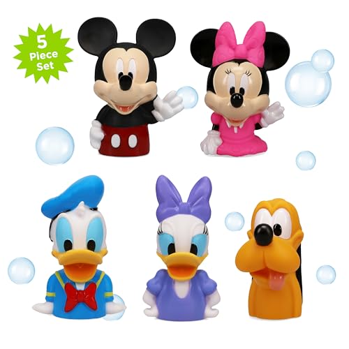 Disney 56920 Mickey & Friends 6 Piece Bath Squirter Bucket Set. Bath Toys For Baby And Toddlers thumb #1
