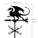 Zoom IMG-2 zxxhnnaihg banderuola segnavento in metallo Zoom IMG-2 zxxhnnaihg banderuola segnavento in metallo