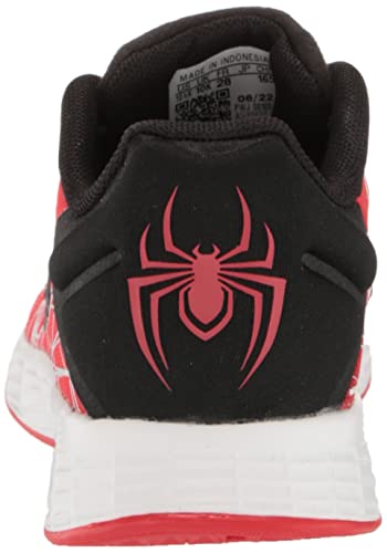 adidas Tênis de corrida unissex infantil Duramo 10, Vermelho vívido/núcleo preto/branco Ftwr (morais