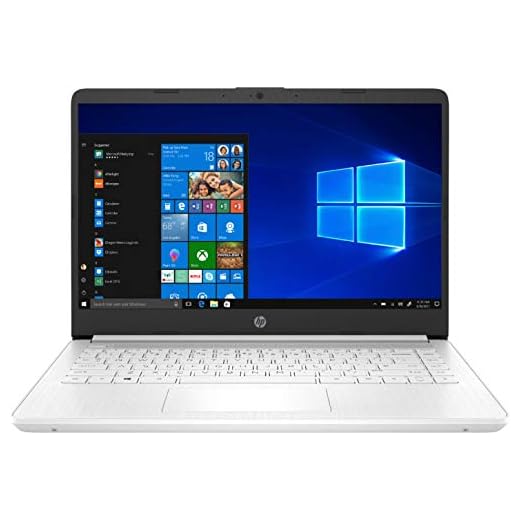 2021 HP Stream 14" HD Slim and Light Laptop, Intel Celeron N4020 Processor, 4GB RAM, 64GB eMMC, Wi-Fi, Webcam, HDMI, 1 Year Microsoft 365, Windows 10 S, White, W /IFT Accessories