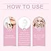 Bio Collagen Face Mask, Firm Skin Deep Hydrating Masks for Wrinkle Reduction and Pore Minimization, Overnight Hydrating Face Mask for All Skin Types (1 BOX-4PCS)