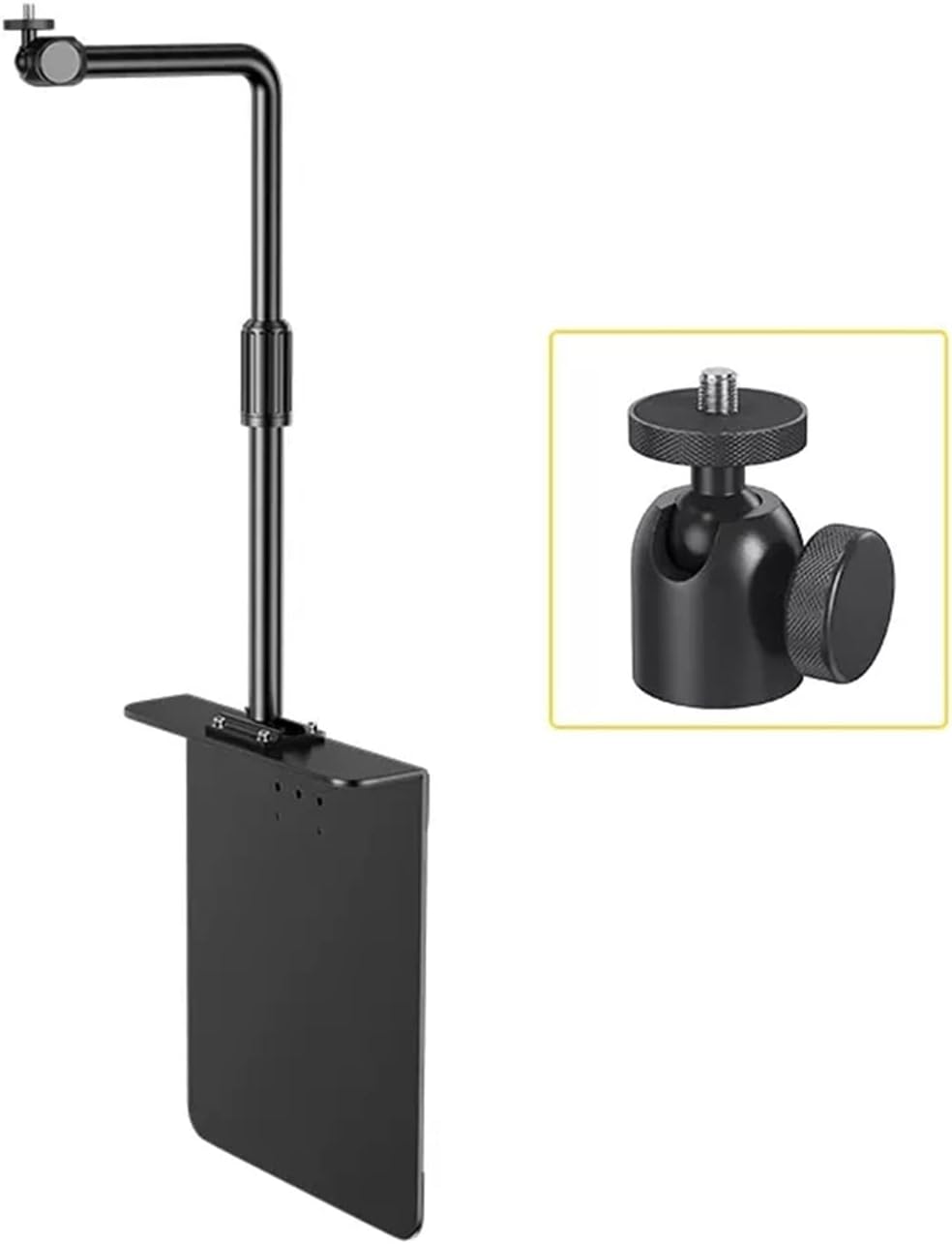 GLigeT Projector Mount Stand Projector Bracket Household Bedside Sofa Hidden Clip Free PTZ Universal Frame Wall Mounted Projector Hole Free Bed Wall Stand Projector Ceiling Mount (Color : A)