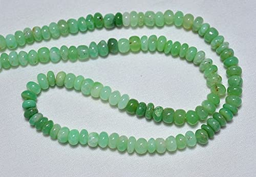 Chrysoprase perles 6mm rondelles pour assembler vos colliers bohèmes chic