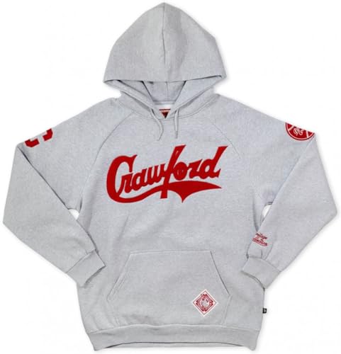 Big Boy Pittsburgh Crawfords Heritage Mens Hoodie [Grey] - ID#39186-79-225-0-0