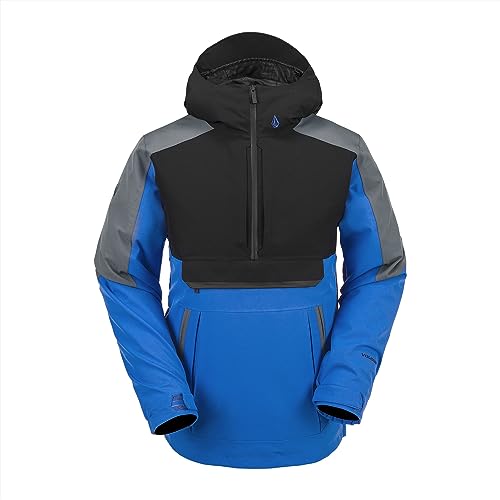 Volcom Men's Brighton Pullover Anarok Hooded Snowboard Jacket
