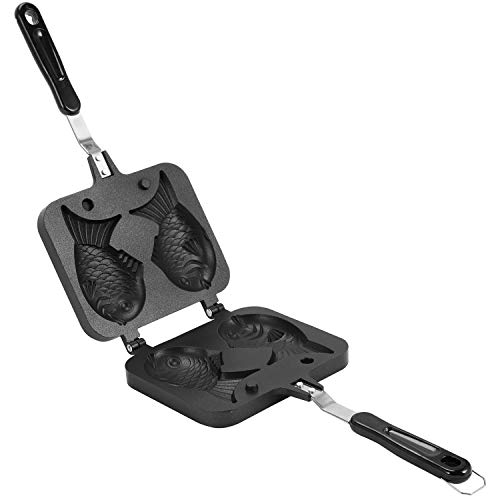 Vaorwne たい焼き ダブル魚型ホットデザートメーカー