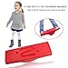ERYUE Balance Board Sensory Integration Kids Toy Colorful Safe PE Material Ball Rolling Design Exercise Children Indoor Outdoor Play (Red)