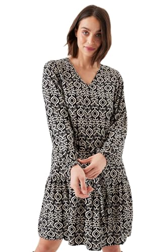 Garcia Casual Dress, Black, M Women's