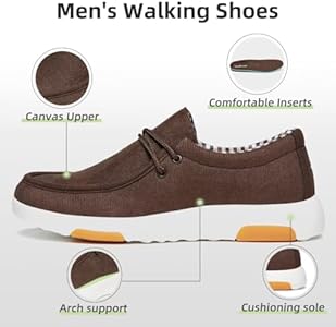 OrthoComfoot Casual wandelschoen voor heren, 44 EU