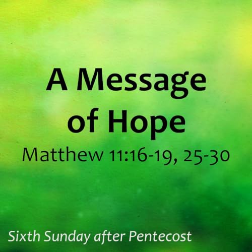 A Message Of Hope