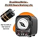 KoolStone C1 Pro Max Professional Rock Tumbler Kit - Large 3LB Capacity & Brushless Motor, Up to 6X More Noise Cancelling, Ultra Quiet Rotary Polisher with Full Accessories, Ideal for Adults Kids