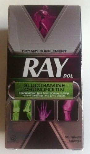X Ray Dol Dietary Supplement Glucosamine Chondroitin (50 Tablets Single Bottle) Genomma Lab
