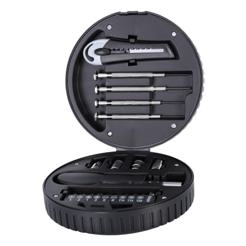 Kit de réparation de pneus 20 pièces en acier carbone, outil à main pour mécaniciens et bricoleurs