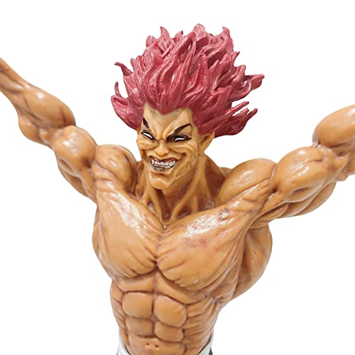 Anime Boy Figure Hanma Yujiro, Lcdgtj 20Cm Character Model Pvc Statue Collection Doll Toys Fans Desk Car Decoration Ornament Multi Colored, Gifts For Kids Boys Girls, Wj0006 #TOP6