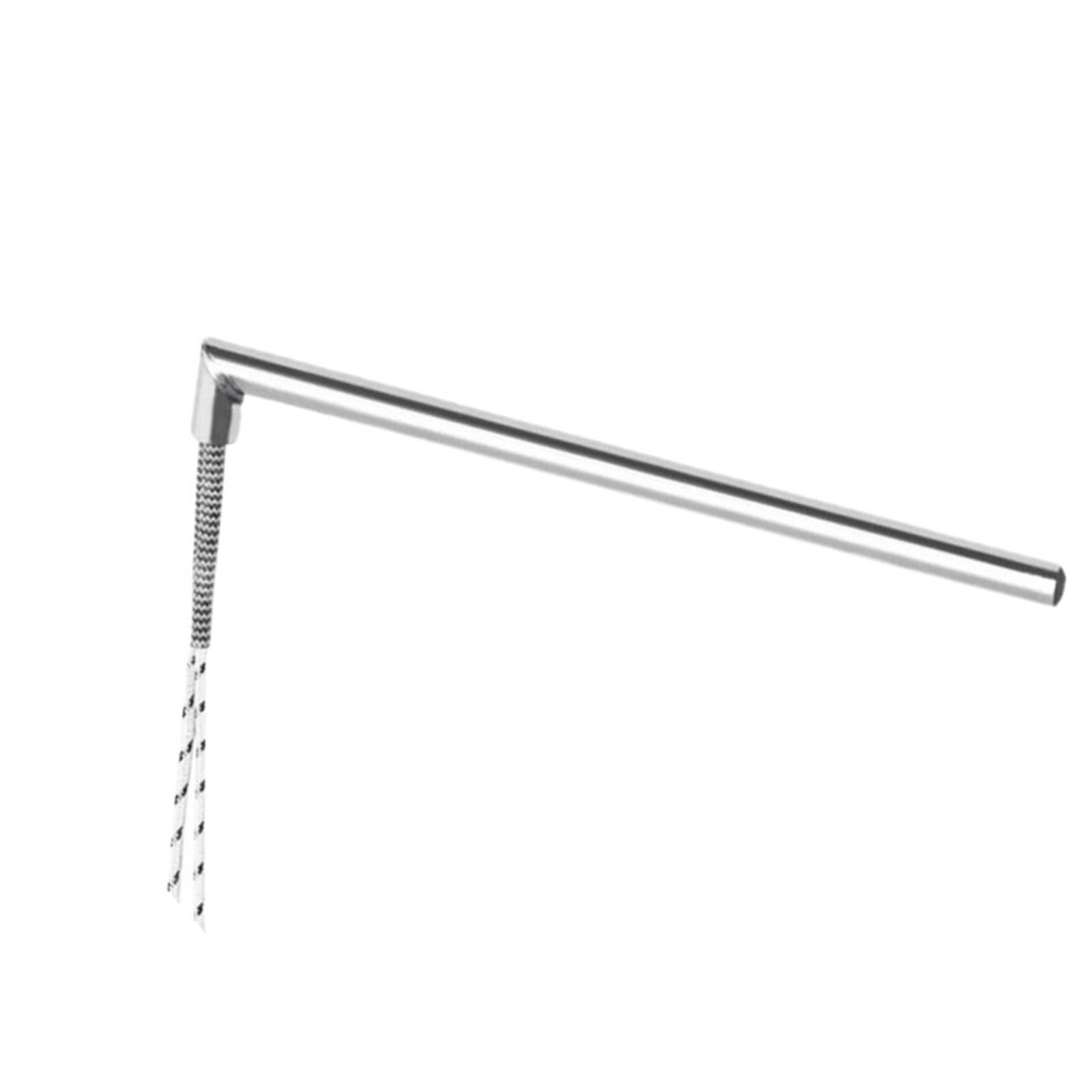 Evpeoetcpc 220V 200W 100Mm Right Angle Cartridge Heater, 220V Stainless Steel Electric Heating Element Rod Heater 200/400W(220V 200W 100Mm)