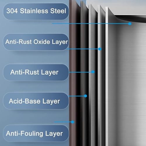 Évier utilitaire mobile en acier inoxydable pour un nettoyage durable - 8