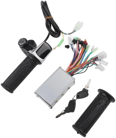 Feegow Elektrikli Fırçasız Motor Kontrol ve LCD Ekran Gaz Gidon Kiti, 24 V 36 48 250 W 15A Alüminyum Alaşım ile Akıllı Cruise - Görsel 5