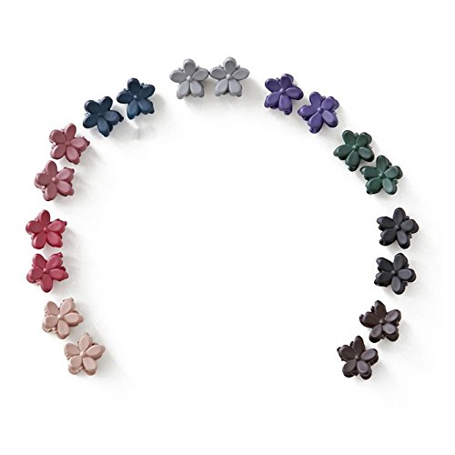 Pinzas de cabello coloridas mini, 30 piezas para niñas miniatura 2