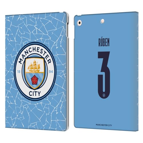 Cadeau Manchester City iPad 10.2 protection cuir Rúben Dias pour supporter