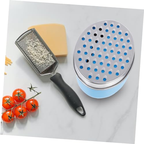 Rallador ergonómico SHOWERORO de plástico azul miniatura 6