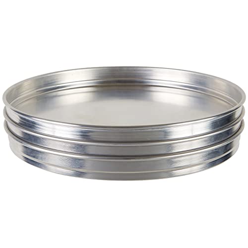 Winco 16" Deep Dish Aluminum Pizza Pan image 4