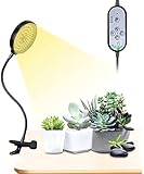 Grow Lights for Indoor Plants, 1-Head LED Plant Grow Light Round Shape Sunlight Full Spectrum Plant...