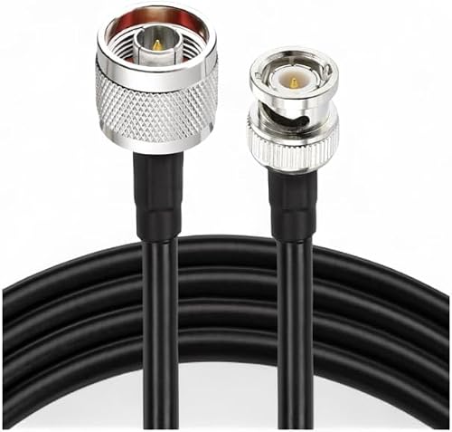 0.5m N Male To BNC Male RG8X RF Coaxial Cable