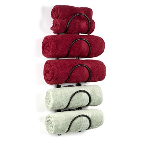 Wallniture Moduwine Rustic Towel Rack Set Cover