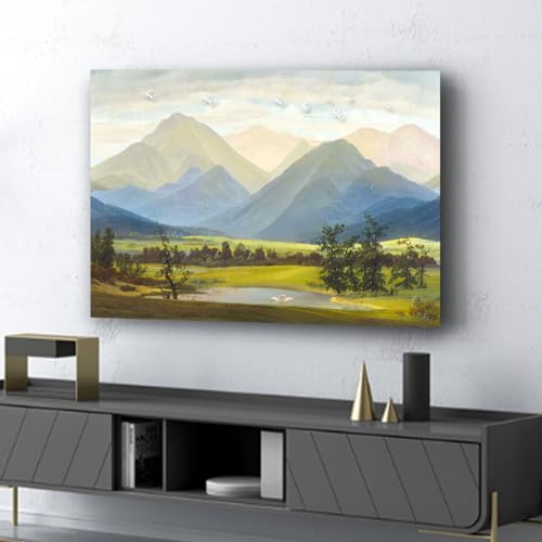 Cubierta De Tv A Prueba De Polvo Para Interiores De 19-100 Pulgadas Con Patrón De Impresión De Paisaje, Funda Protectora Para Pantalla De Tv Y Pc, Cubierta Antipolvo (Size:40-43IN(W100xH59CM),Color:A)