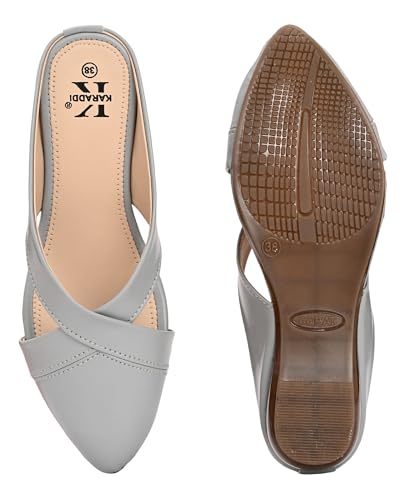 Image of Karaddi Slip on Sandals for Woman | Flats Women Stylish | Mules for Womens Sandals Flats | Mule for Women Stylish Flat Sandal | Flat Fashion Sandal
