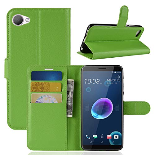 NEKOYA HTC Desire 12 Hülle,HTC Desire 12 Lederhülle,Handyhülle im Brieftasche-Stil für HTC Desire 12.Schutzhülle mit [TPU Innenschale] [Standfunktion] [Kartenfach] [Magnetverschluss]