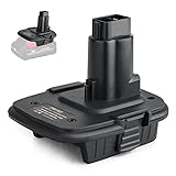 Ecarke Battery Convert Adapter for DeWalt 18/20v Milwaukee M18 18V Lithium Battery to DeWalt 18V XPR...