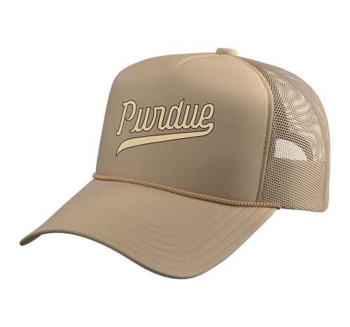 Gorra Trucker con malla ajustable Purdue University miniatura 1