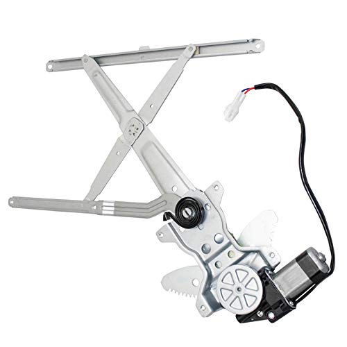 Image of TRQ Front Driver Side Power Window Motor and Regulator Assembly Power Compatible with 1995-2004 Toyota Tacoma