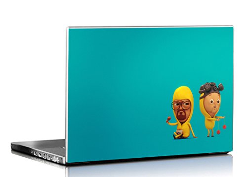 Image of PIXELARTZ Laptop Skins Breaking Bad TV Show Walter White Jesse Pinkman 15.6 Inches Laptop Skins /Stickers for Dell-Lenovo-Acer-HP (5073)