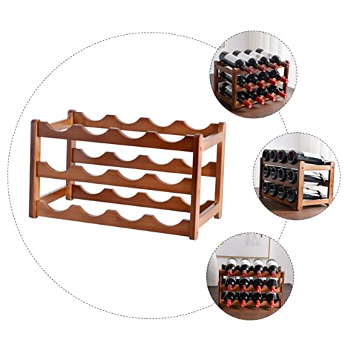 Organizador para botellas de vino PRETYZOOM miniatura 5