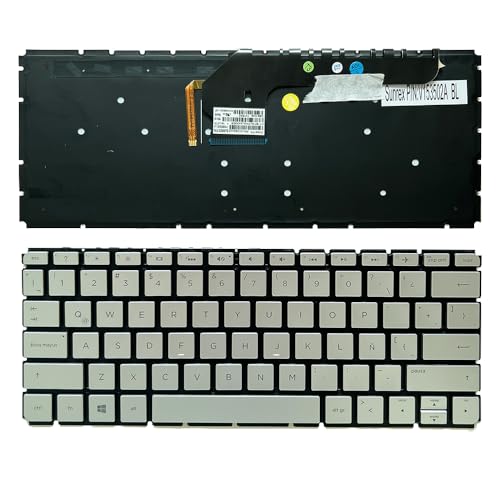 Teclado retroiluminado HP Envy 13-D repuesto de escritura fluida distribución LA