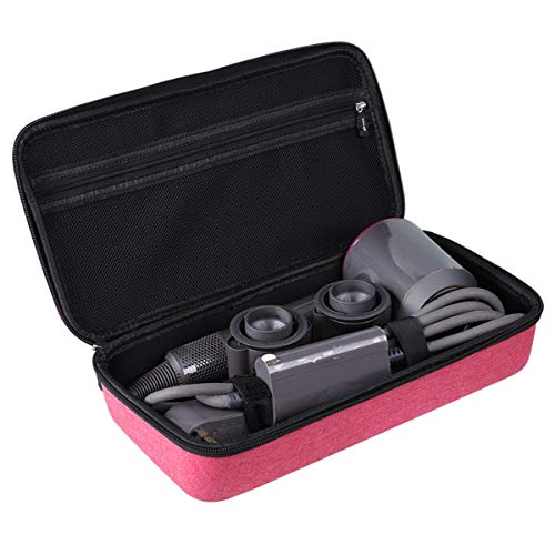 Aproca Hard Storage Travel Carrying Case for Dyson Supersonic Hair Dryer (Red)