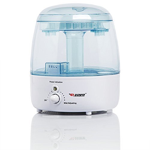 Eware 5K129 One Gallon Noiseless Ultrasonic Humidifier Cool Mist - //coolthings.us