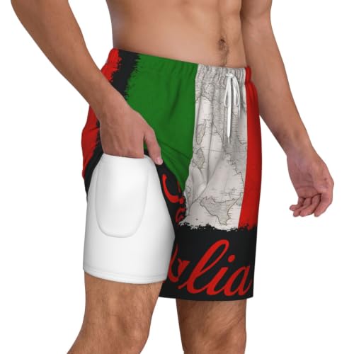 Bañador italiano de secado rápido para surf y playa de hombre 2