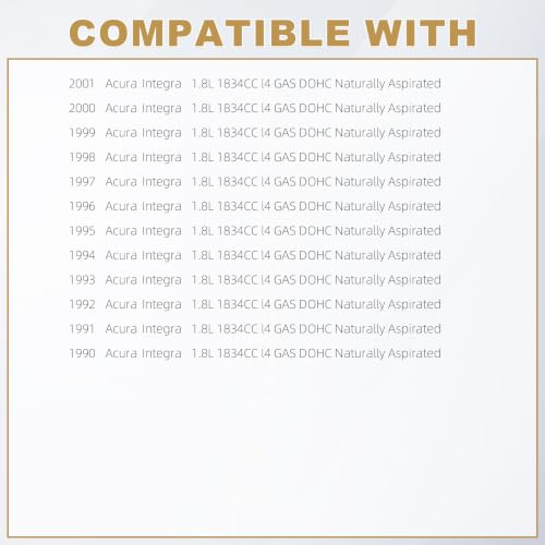 Image of Partsflow Engine Head Gasket Set Compatible With ACURA INTEGRA GS, LS, RS 1.8L 1834CC L4 DOHC,1990-2001 OE#HS9698PT-1, HS9698PT-1, HSHO011