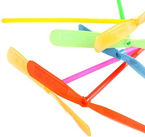 EEVOVEE , 30Pcs Plastic Dragonfly Color Flying Toy For Kids, Multi color