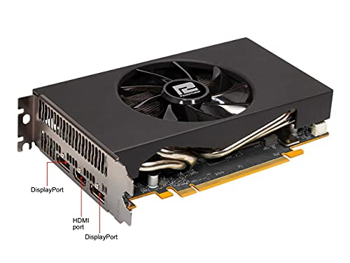 PowerColor Radeon AXRX 5600 XT ITX placa gráfica 6GB 192-Bit GDDR6 PCI Express 4.0 Suporte CrossFire