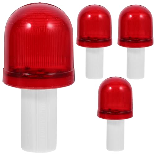 Anneome Lot De 4 Feux Clignotants Pour Cônes De Résistants Aux Intempéries Lumière De...