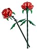 LEGO Roses - Building Toy for Kids, Girls & Boys, Ages 8+ - Artificial, Fake Roses for Home Decor & Display - Gift Idea for Plant & Flower Lovers - 40460 #5